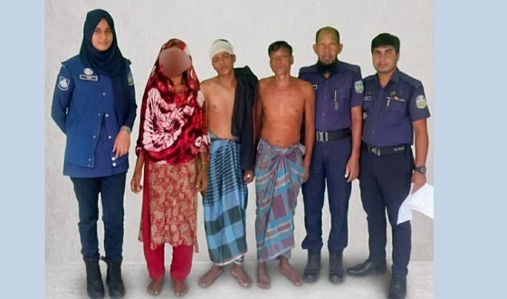 নকলায় বৃদ্ধাকে পিটিয়ে হত্যা মামলার ৩ আসামি গ্রেফতার