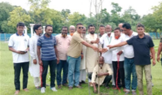 বড়দল কপোতাক্ষ সামাজিক বনায়ন সমিতির বৃক্ষরোপণ কর্মসূচি