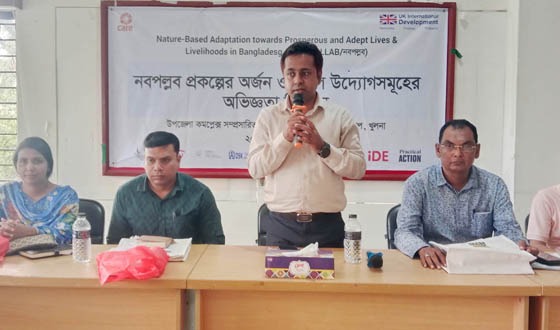 দাকোপে নবপল্লব প্রকল্পের অভিজ্ঞতা বিনিময় সভা