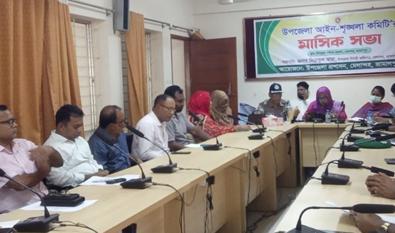 মেলান্দহে আইন শৃঙ্খলা মিটিং