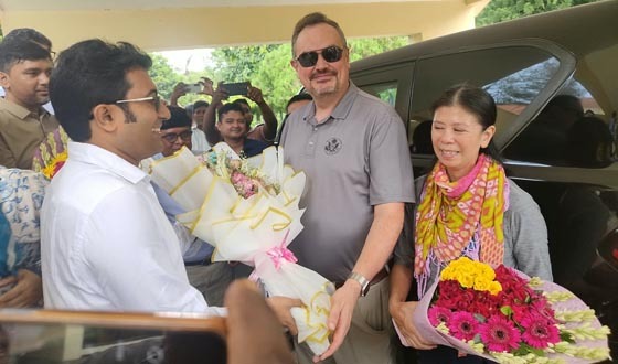 তিস্তা ব্যারেজ পরিদর্শন করলেন মার্কিন রাষ্ট্রদূত ব্রেন্ট টি. ক্রিস্টেনসেন