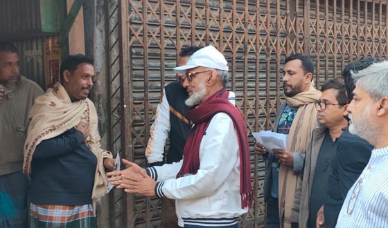 ইন্দুরকানীতে বিএনপি প্রার্থীর গণসংযোগ