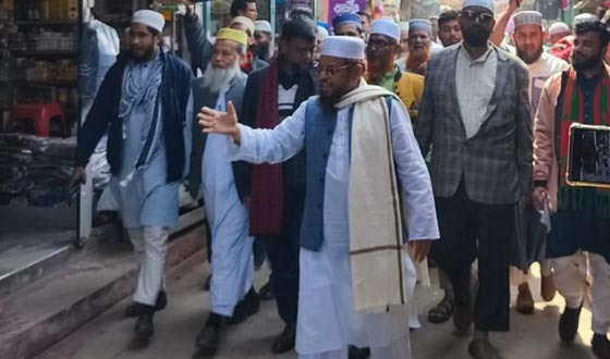 দুর্নীতি ও চাঁদাবাজমুক্তর প্রত্যয় ব্যক্ত করলেন দাঁড়িপাল্লার প্রার্থী