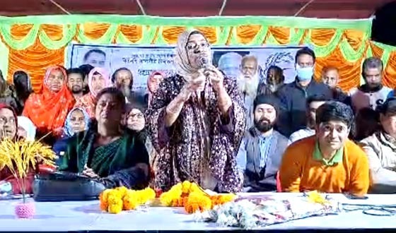 যোগ্য ব্যক্তিকে ভোট না দিলে ভাগ্যর উন্নয়ন হবে না: শরিফা করিম