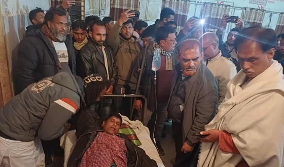 লালপুরে দুই প্রার্থীর সমর্থকদের মধ্যে সংঘর্ষে আহত ১৭