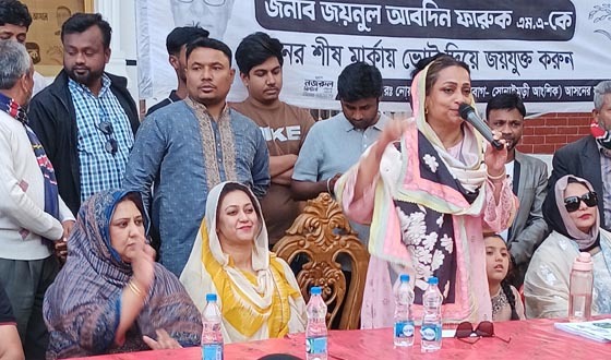 সেনবাগে ধানের শীষের সমর্থনে মহিলা সমাবেশ