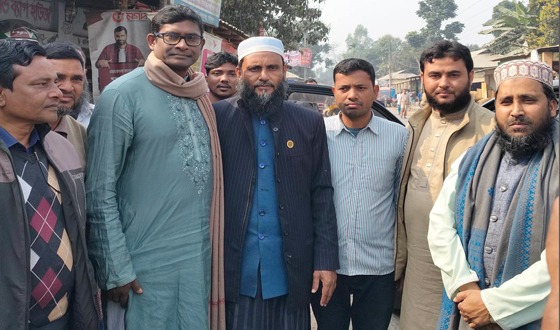 গাইবান্ধা-১ আসনে জাপা-জামায়াত প্রার্থীর প্রচারণা