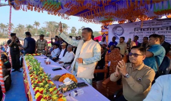 শরণখোলায় সন্ত্রাস,চাঁদাবাজ ও সুন্দরবনকে দস্যু মুক্ত করার ঘোষনা