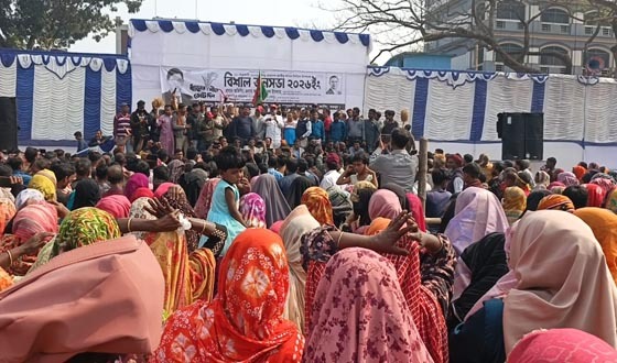 সারিয়াকান্দিতে বিএনপির নির্বাচনী জনসভা