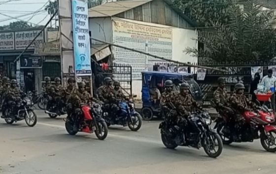 কাপাসিয়ায় যৌথ বাহিনীর মহড়া অনুশীলন ও কঠোর নজরদারি