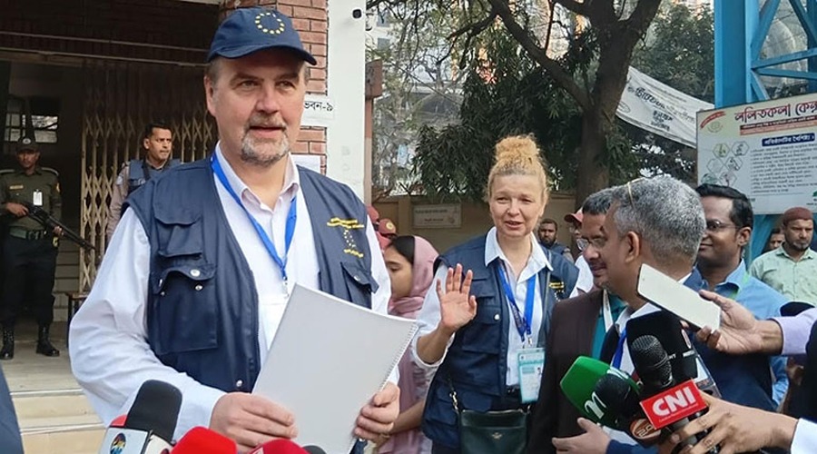 বাংলাদেশের গণতন্ত্রের জন্য আজ একটি বড় দিন: ইইউ পর্যবেক্ষক প্রধান