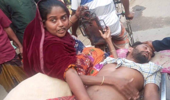 ইন্দুরকানীতে ধানের শীষের কর্মীর উপর হামলা, আহত ৪