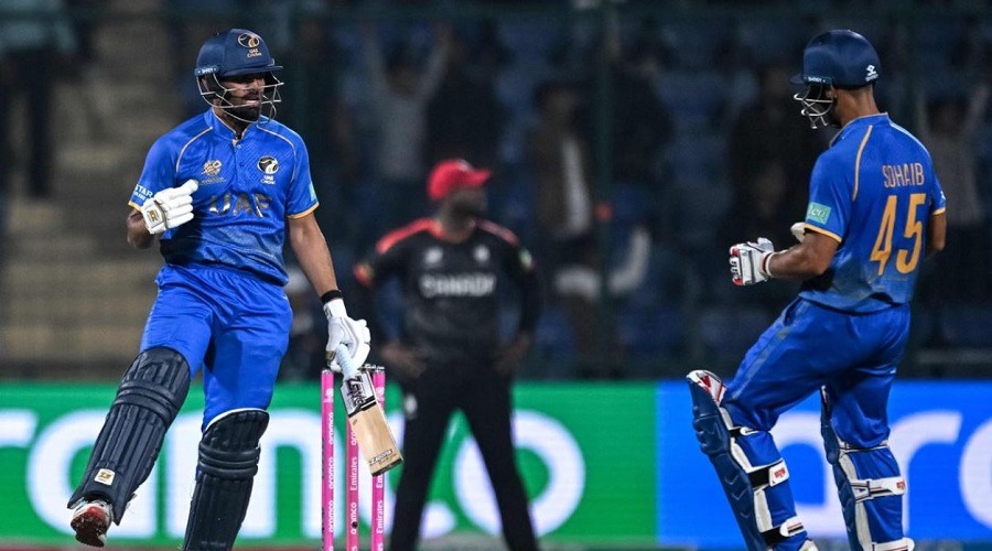 শোহাইব খানের ঝড়ো ইনিংসে জয় পেলো আরব আমিরাত