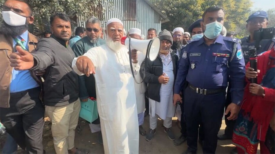 শাহ আলমের পরিবারের দায়িত্ব নিলেন জামায়াত আমির