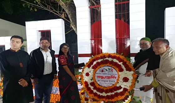 কাহারোলে আন্তর্জাতিক মাতৃভাষা ও শহীদ দিবস পালিত