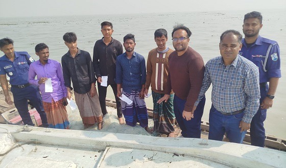 মেঘনায় জাটকা রক্ষায় কঠোর প্রশাসন