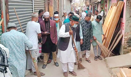 বাগেরহাটে মাসব্যাপি পরিস্কার পরিচ্ছন্নতা অভিযান শুরু
