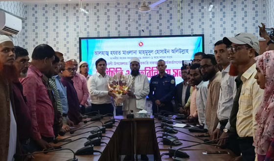 নবনির্বাচিত এমপির তালতলীতে সফর প্রশাসনের সঙ্গে মতবিনিময়