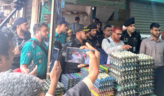 রমজানে বাজার মনিটরিংয়ে র‍্যাব-৮ এর অভিযান