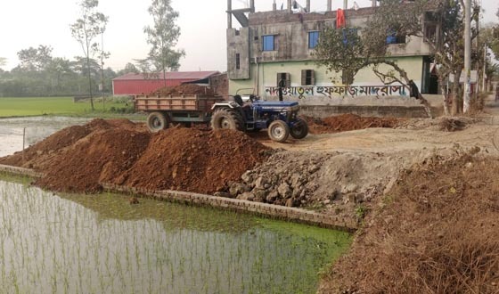 ফুলবাড়িয়ায় গত কয়েক বছরে কমেছে কৃষিজমি