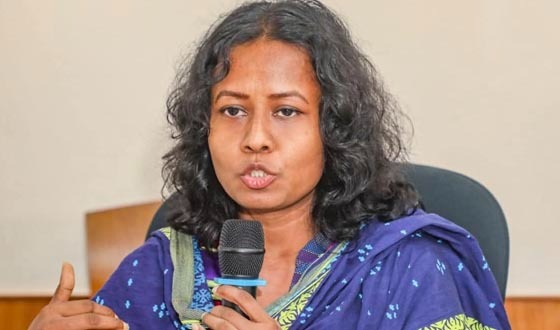 আলোচনায় সাবেক ছাত্রদল নেত্রী সুলতানা জেসমিন জুঁই