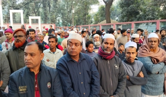 কালীগঞ্জে সাংবাদিক মো. মুক্তাদির হোসেন’র পিতার দাফন সম্পন্ন