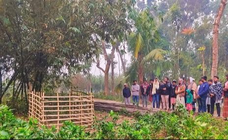 কলারোয়া কলেজের ছাত্রী সুরাইয়া খাতুনের কবর জিয়ারত