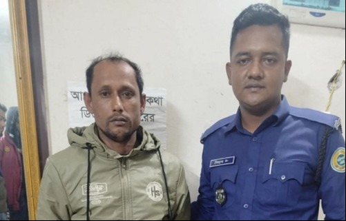 বাউফলে হত্যা মামলার আসামি উজ্জ্বল গ্রেফতার