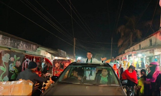 গফরগাঁও আসনে সৈয়দ মাহমুদ মোরশেদের নির্বাচনী প্রচারণা