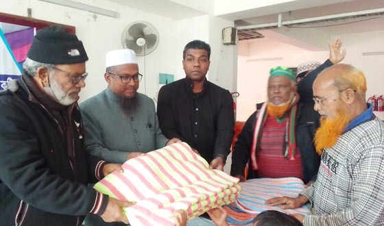 কুষ্টিয়ায় ইমাম গাজ্জালী সংস্থার কম্বল বিতরণ অনুষ্ঠান