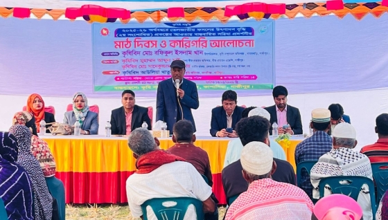 কাপাসিয়ায় সরিষা প্রদর্শনীর মাঠ দিবস