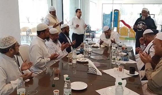 শাহ শের আলি গ্রীন লাউঞ্জ রেস্টুরেন্ট পরিদর্শন