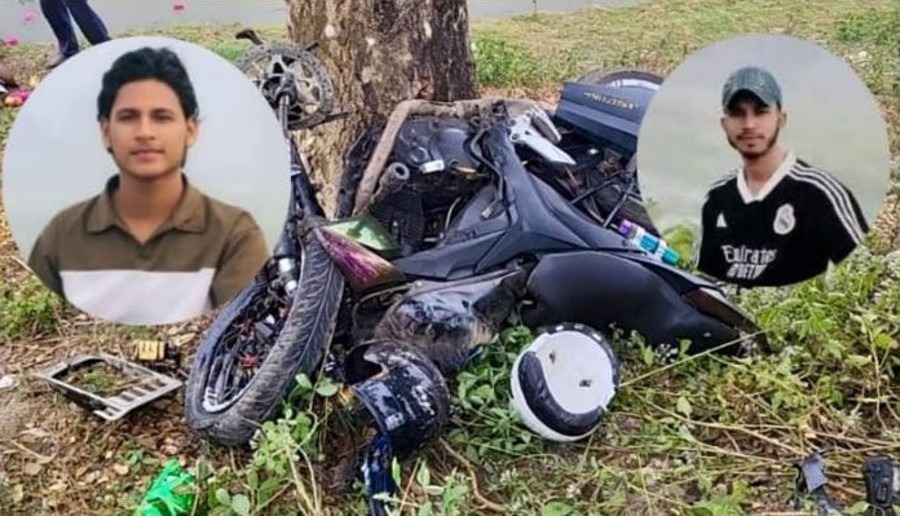 পিকআপ-মোটরসাইকেল সংঘর্ষে দুই বন্ধুর মৃত্যু