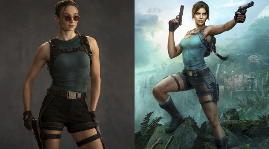 লারা ক্রফট লুকে ধরা দিলেন সোফি টার্নার