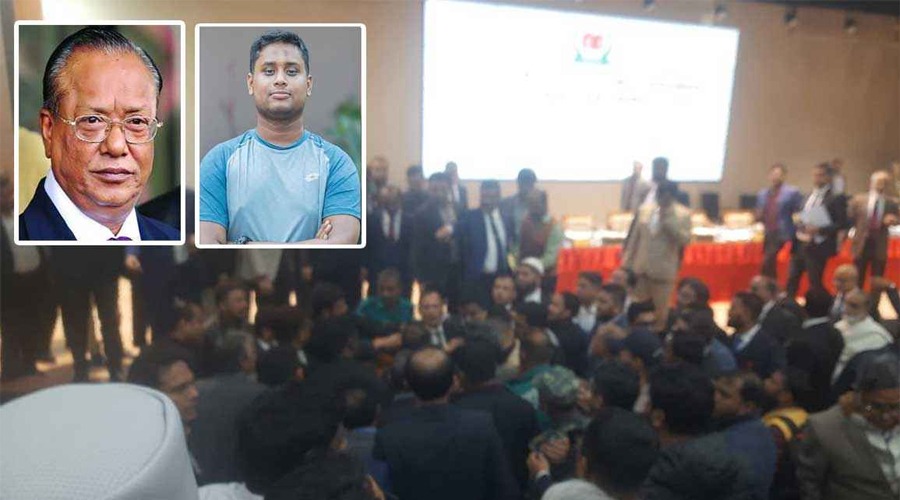 ইসিতে হাসনাত ও আব্দুল আউয়ালের বাকবিতণ্ডা, পরিস্থিতি উত্তপ্ত