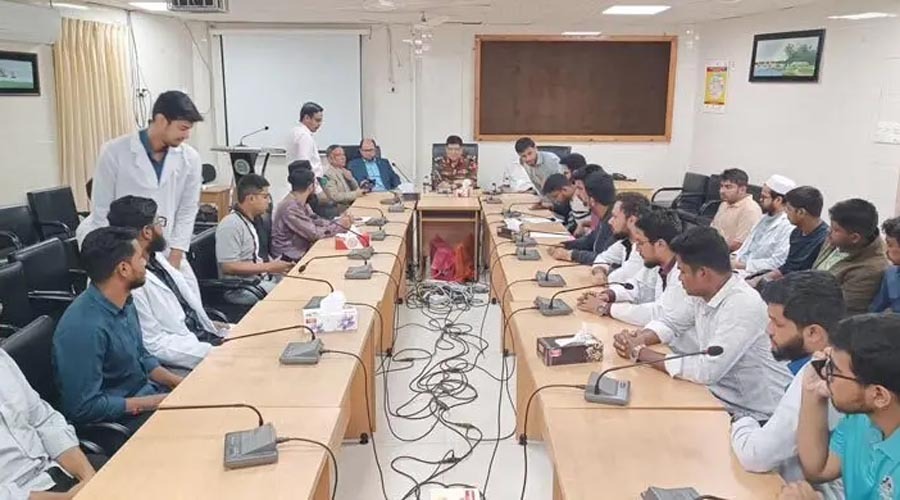 ওসমানী হাসপাতালের ইন্টার্ন চিকিৎসকদের কর্মবিরতি প্রত্যাহার