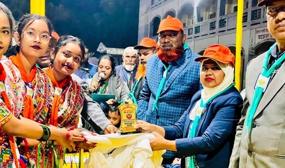 চিরিরবন্দরে স্কাউটস সমাবেশ সমাপ্ত