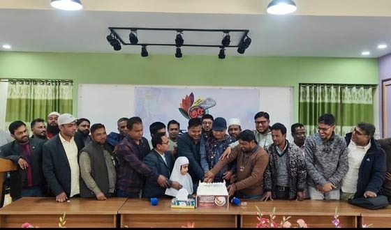 শেরপুরে দৈনিক জনবানীর বর্ষপূর্তি উদযাপন