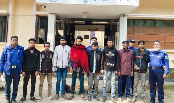 সারিয়াকান্দিতে মাদককারবারী সহ গ্রেপ্তার ২৫