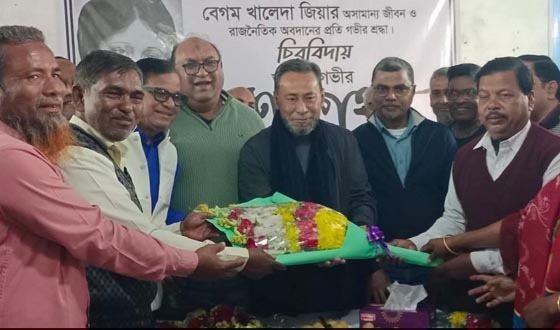 নীলফামারীতে ইউপি চেয়ারম্যানসহ ১১ জন বিএনপিতে যোগদান