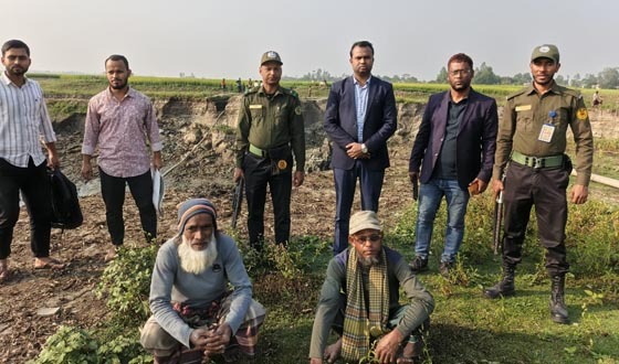 নাসিরনগরে বালু উত্তোলনের দায়ে ২ জনকে কারাদণ্ড