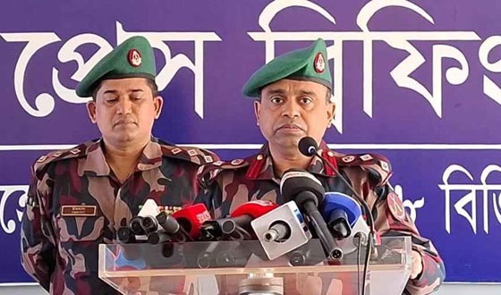 ঝিনাইদহ ও মাগুরায় নির্বাচনে ১৫ প্লাটুন বিজিবি মোতায়েন