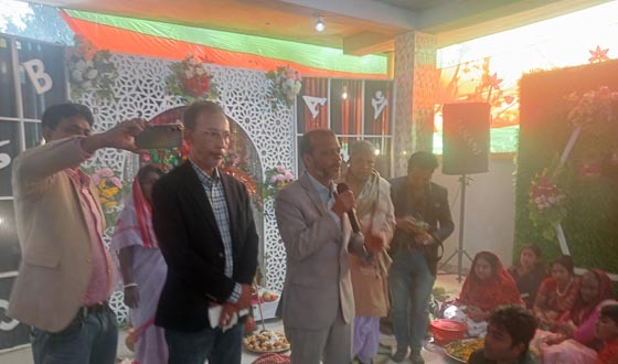 কচুয়ায় সনাতন সম্প্রদায়ের সাথে কুশল বিনিময়