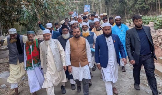 প্রান্তিক জনপদের দ্বারে দাঁড়িপাল্লার প্রার্থী