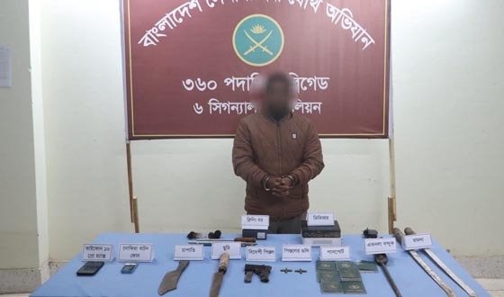 দিরাইয়ে ছাত্রলীগ সম্পাদক গ্রেফতার