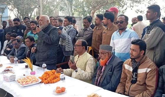 দৌলতপুরে নির্বাচনী গণসংযোগ