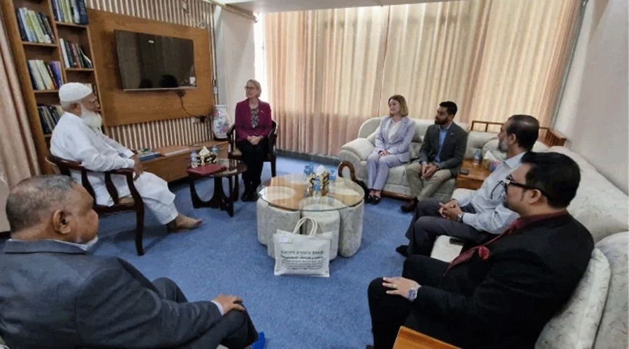 জামায়াত আমিরের সঙ্গে সাক্ষাৎ করলেন ব্রিটিশ হাইকমিশনার