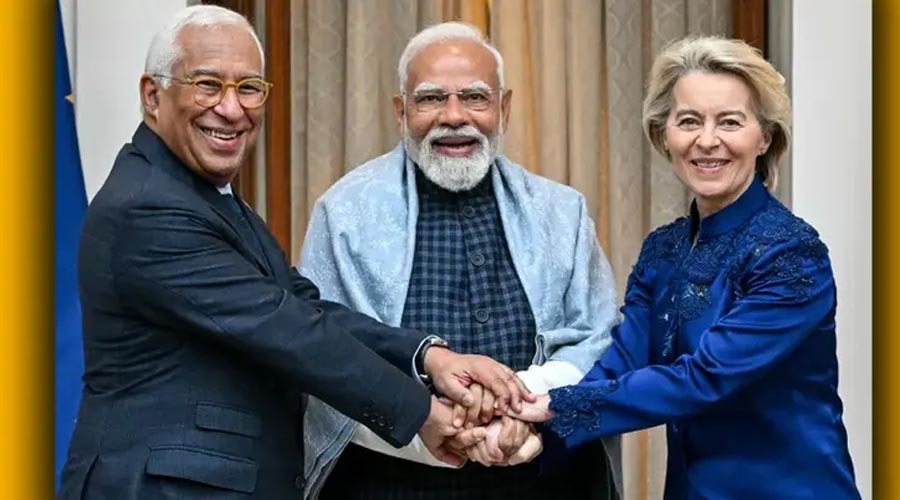 ভারত ও ইইউ’র ‘ঐতিহাসিক’ বাণিজ্য চুক্তি সই