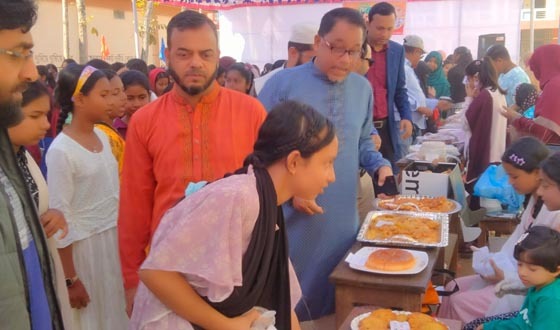 শ্রীমঙ্গলে পিঠা উৎসব