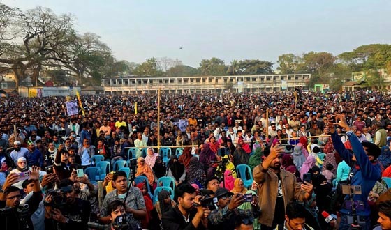 নির্বাচিত হলে শিক্ষা স্বাস্থ যোগাযোগের উন্নয়ন করবেন: রাশেদ